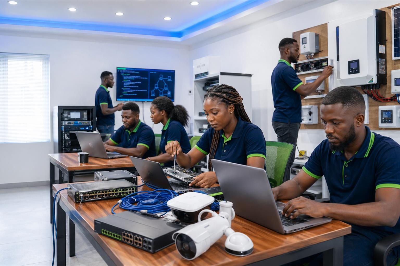 ICT training and support